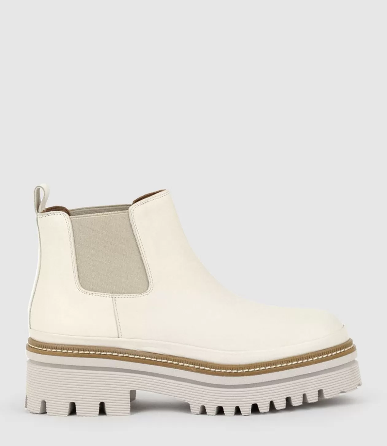 Edward Meller La Canadienne<Yael Lug Sole Boot In Offwhite