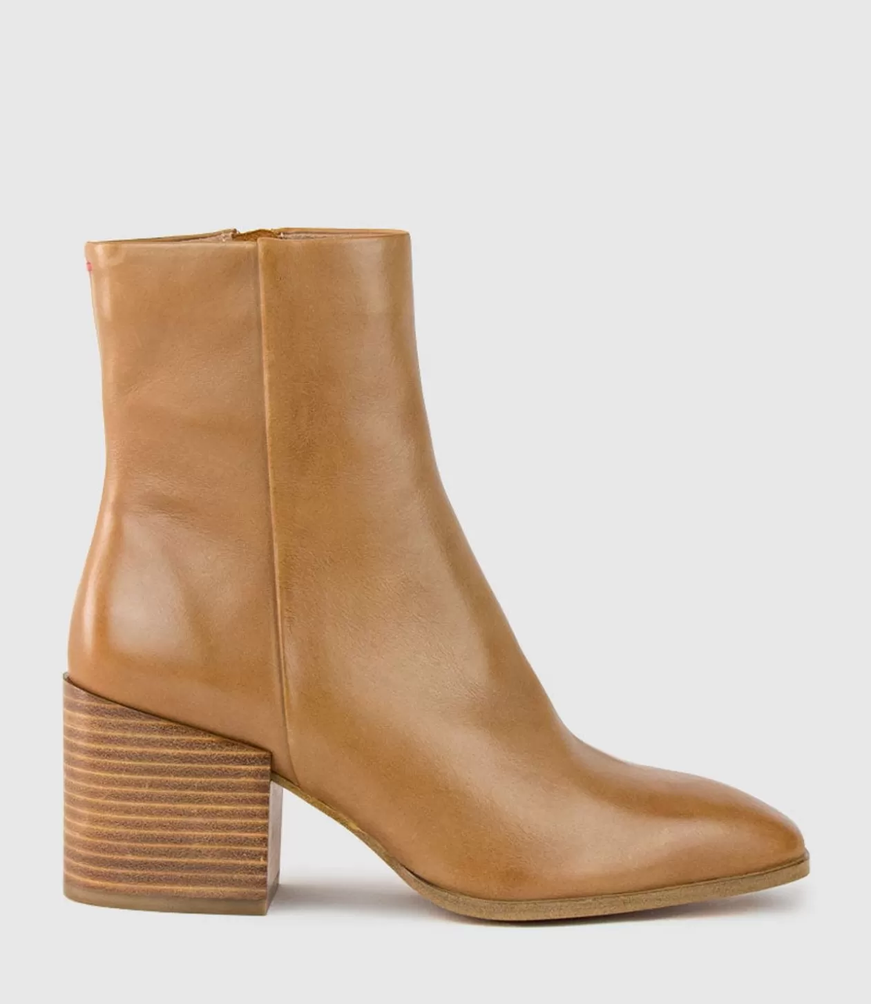 Edward Meller Ankle Boots<Ziya75 Block Heel Ankle Boot In Tan