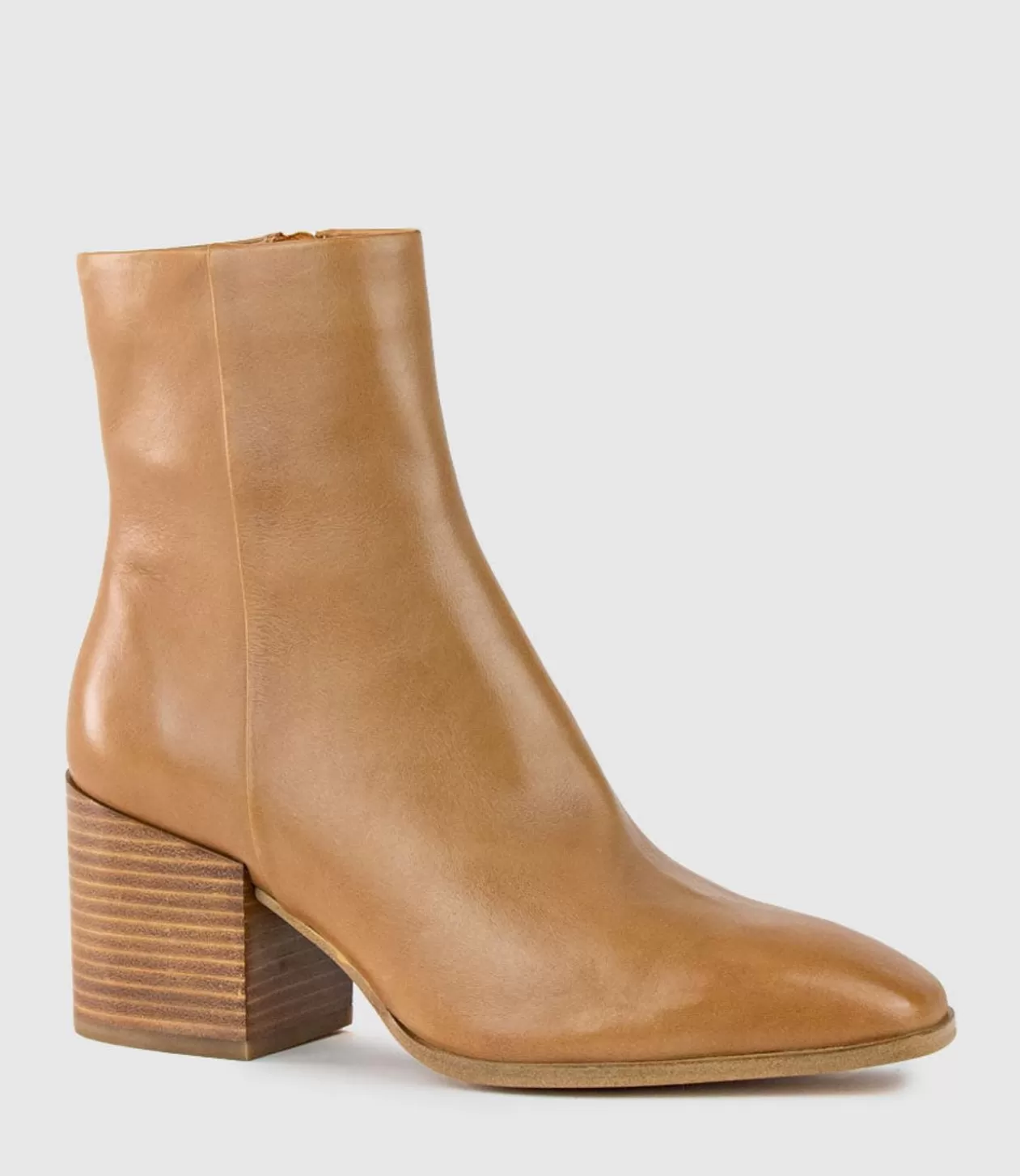 Edward Meller Ankle Boots<Ziya75 Block Heel Ankle Boot In Tan