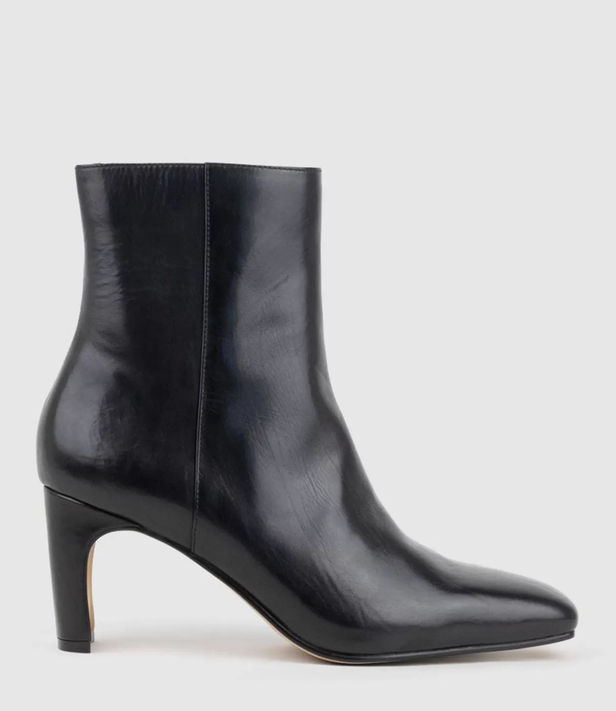 Edward Meller Ankle Boots<Zuno70 Square Toe Ankle Boot In Black Calf