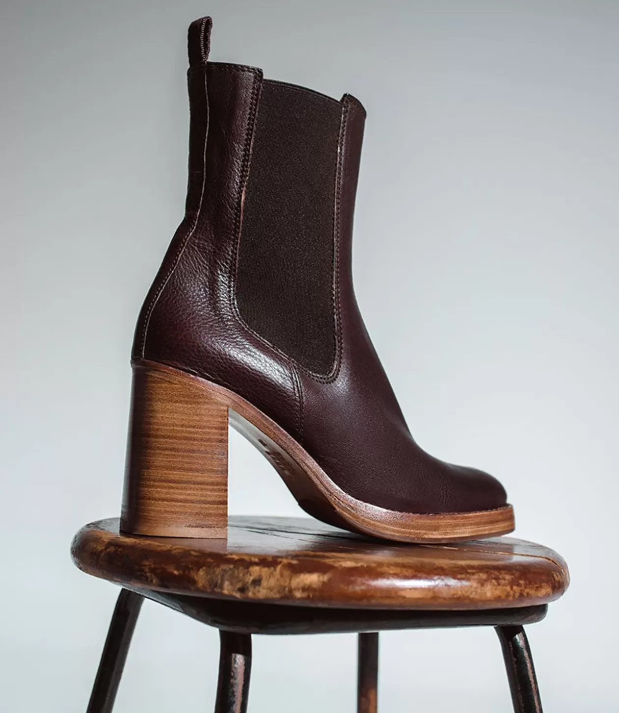 Edward Meller Ankle Boots<Zurra Block Heel Chukka Boot In Brown